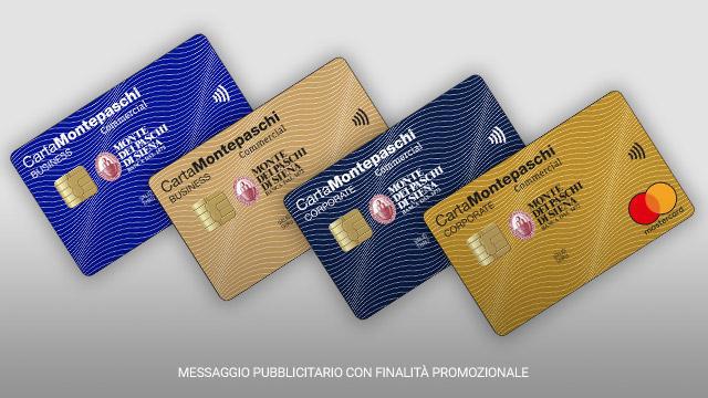 Banca Monte dei Paschi di Siena: carta di credito per ogni occasione, con la tradizione che conta