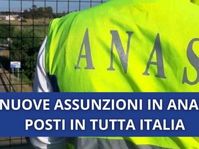 ANAS Opportunità di Lavoro: Scopri Come Candidarti